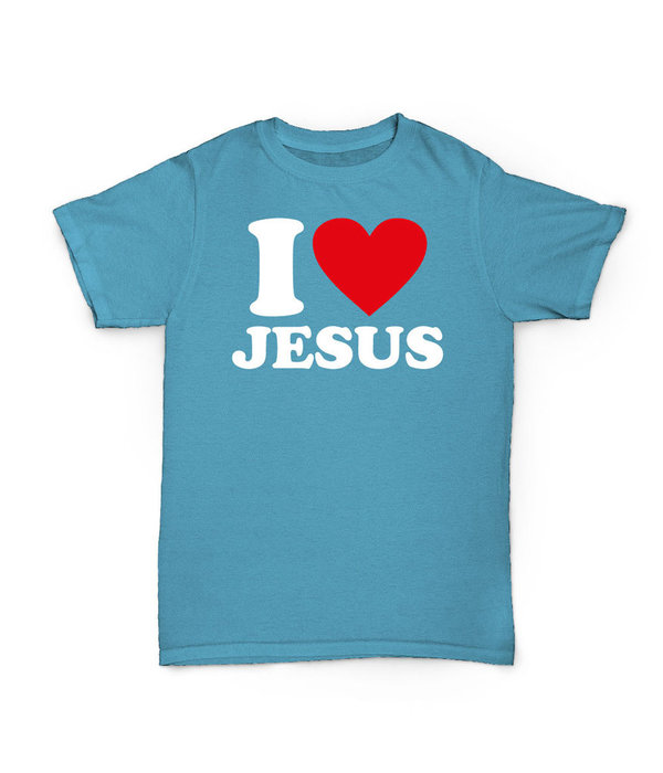 Kinder Shirt "I love Jesus"